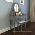 New designs wooden mirrored dressing table